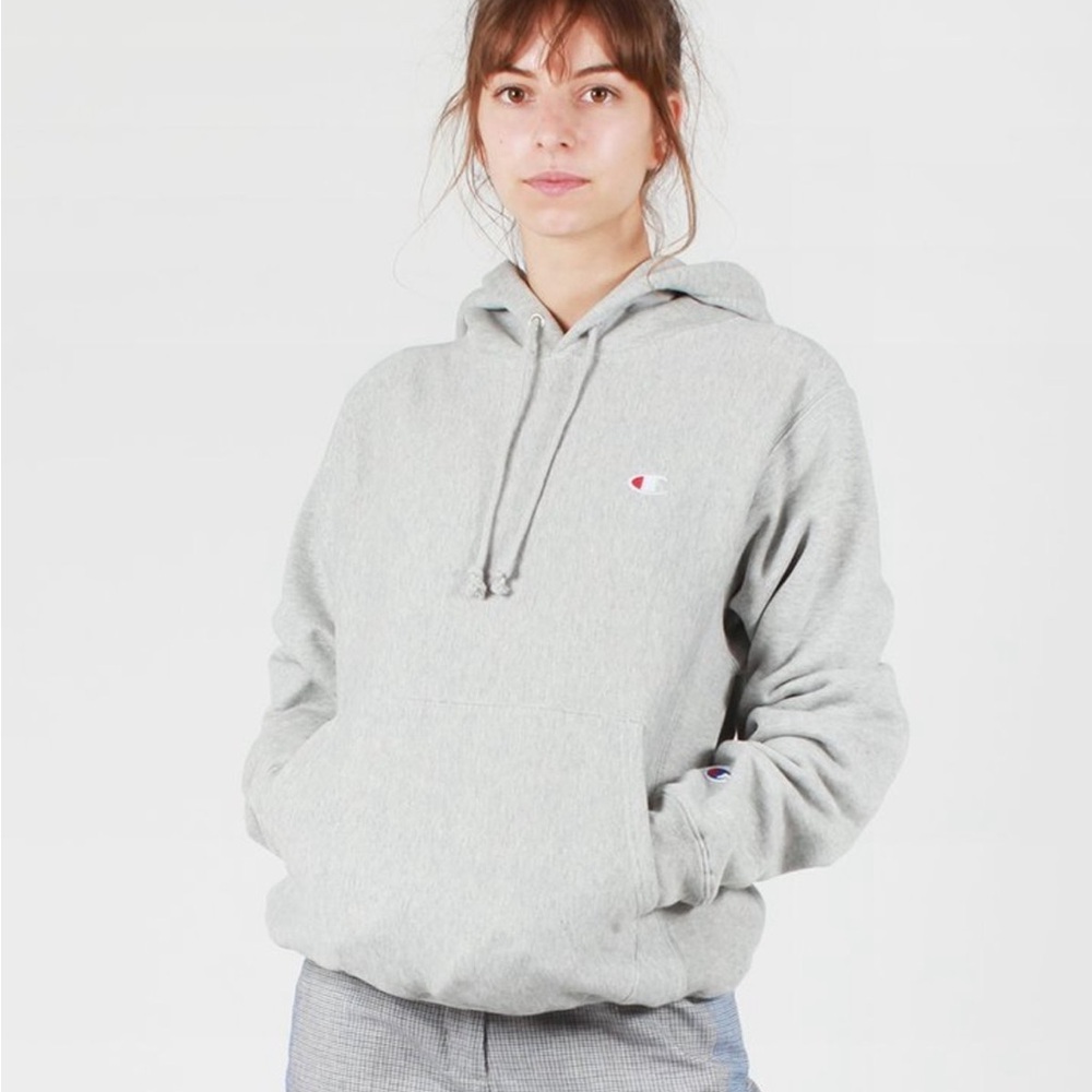 Champion Reverse Weave Hoodie Grey Women’s XS